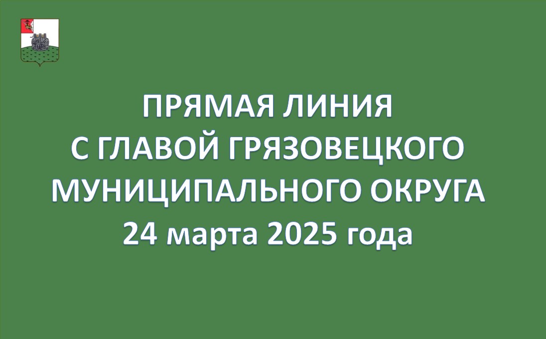 Прямая линия с главой округа 25 марта 2025 года.