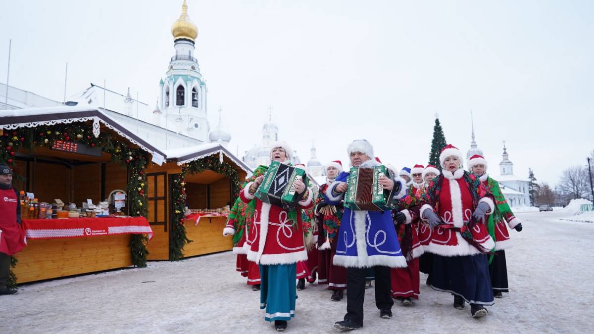 Ярмарка «Сделано на Вологодчине» открылась в Вологде.