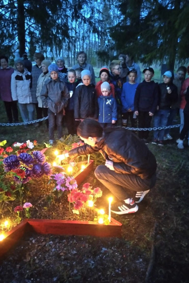 Патриотическая акция «Свеча Памяти» прошла в селе Минькино.. Патриотическая акция «Свеча Памяти» прошла в селе Минькино..