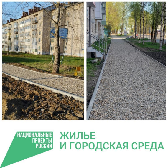 В Грязовце идет ремонт тротуара. В Грязовце идет ремонт тротуара.