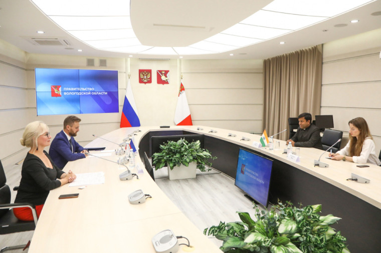 Вологодская область и Республика Индия планируют наращивать экономическое сотрудничество. Вологодская область и Республика Индия планируют наращивать экономическое сотрудничество.