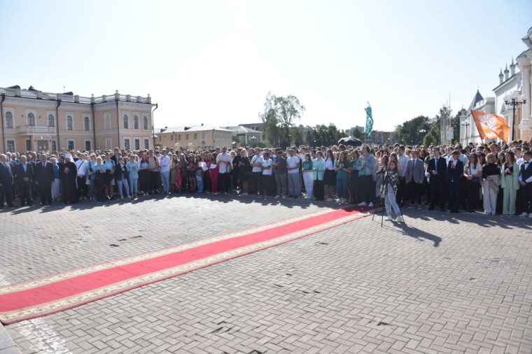 Более 1600 первокурсников пополнили ряды Вологодского государственного университета. Более 1600 первокурсников пополнили ряды Вологодского государственного университета.