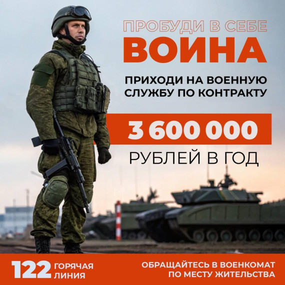 Военный комиссариат продолжает набор на военную службу по контракту. Военный комиссариат продолжает набор на военную службу по контракту.